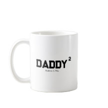 Papai com nome personalizado das crianças