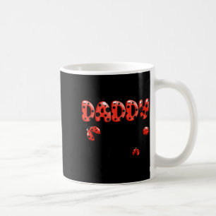 Caneca De Café Papai da senhorita aniversariante joaninha