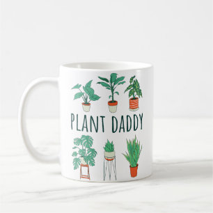 Caneca De Café Papai das Plantas Natureza Botânico Jardineiro Pap