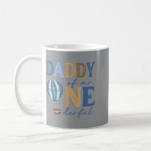 Caneca De Café Papai do Sr. Onederful no 1º Aniversário do Menino