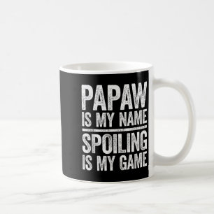 Caneca De Café Papai é meu nome estragar é meu jogo camisa homens