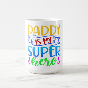 Caneca De Café Papai é Meu Super-Herói