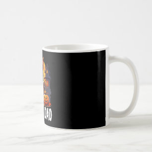 Caneca De Café Papai husky halloween