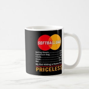 Caneca De Café Papai Legal Meu Filho Acertando Um Home Run Sem Pr