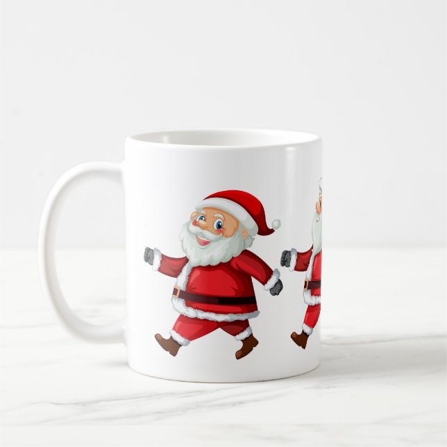 Caneca De Café Papai Noel (Esquerda)