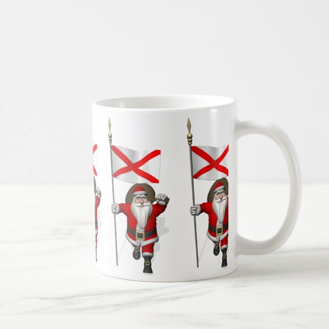 Caneca De Café Papai Noel, Alferes Do Alabama (Direita)