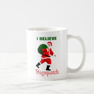 Caneca De Café Papai Noel - Bagsquatch
