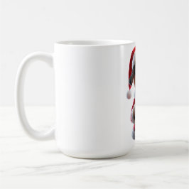 Caneca De Café Papai Noel Cachorrinho Diz: Abrace o Natal! 🎅🐾