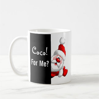 Caneca De Café Papai noel Coco Coffee Mug