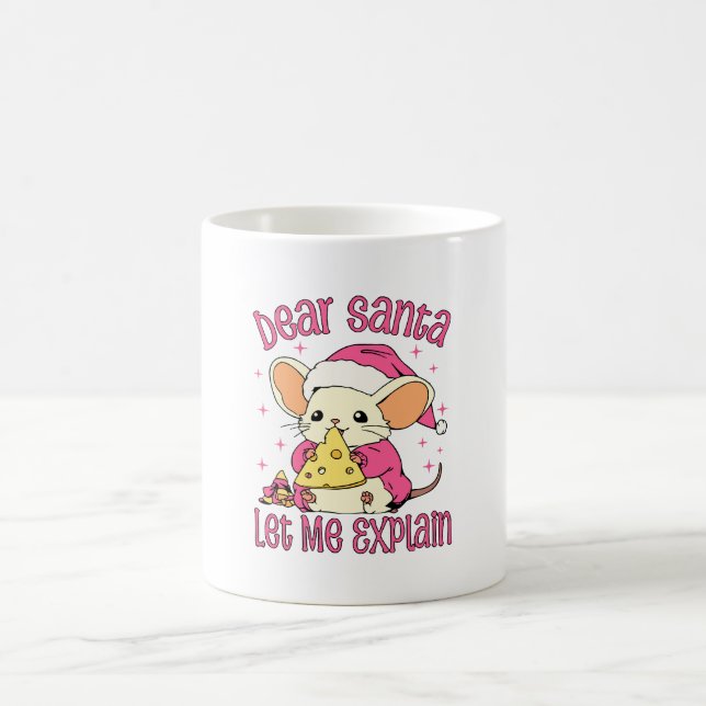 Caneca De Café Papai Noel, Deixe-me Explicar (Centro)