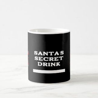 Caneca De Café Papai noel Drink - Natal Engraçado Personalizado