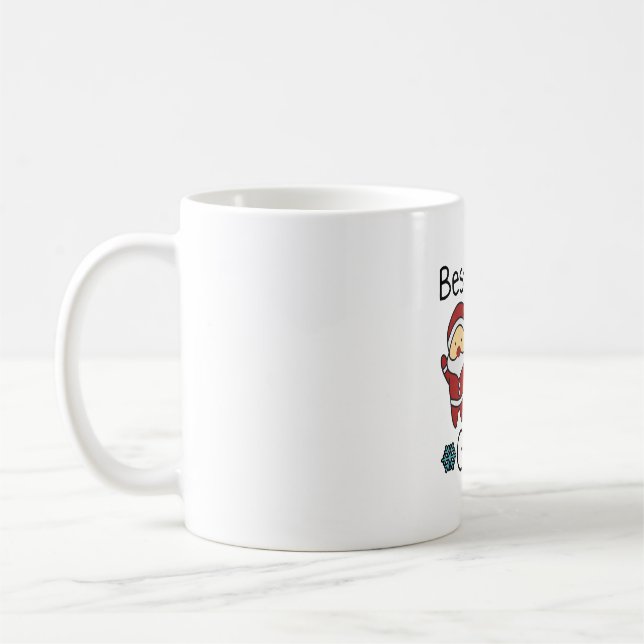 Caneca De Café Papai Noel e Reindeer são os melhores amigos - Nat (Esquerda)