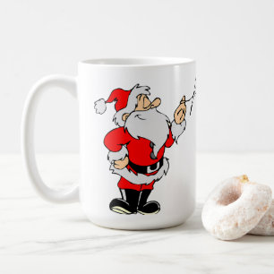 Caneca De Café Papai Noel Feliz Natal hohoho!