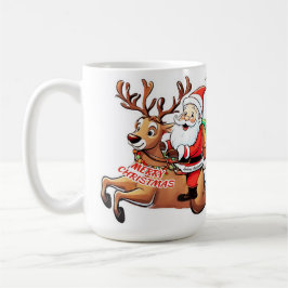 Caneca De Café Papai Noel Felry Natal