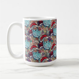 Caneca De Café Papai Noel Grafite