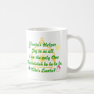 Caneca De Café Papai noel Helper Mug