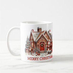 Caneca De Café Papai noel House Mug