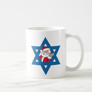 Caneca De Café Papai noel judaico