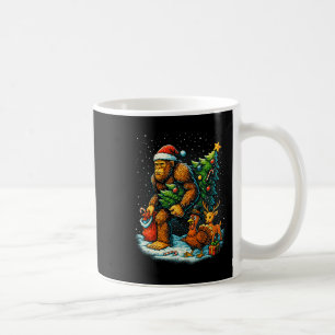 Caneca De Café Papai Noel Pé Grande Árvore de Natal Peru Rena Obr