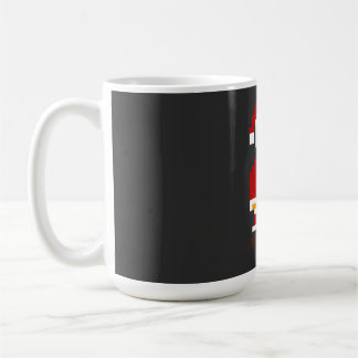 Caneca De Café Papai Noel Pixel Pose