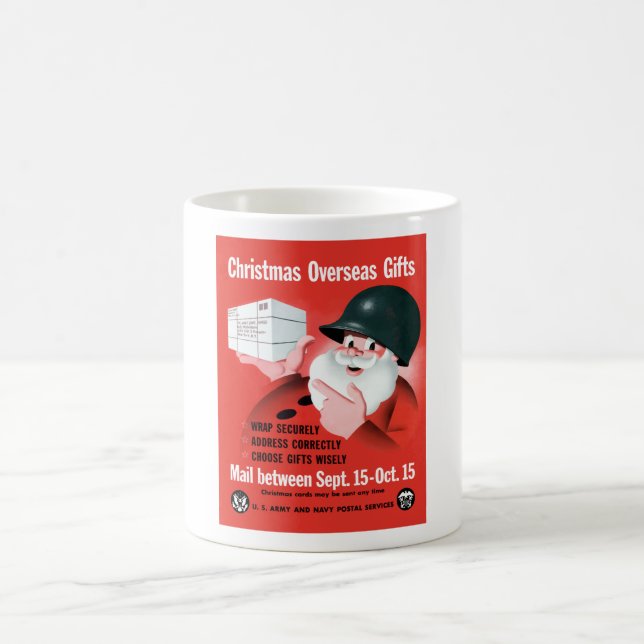 Caneca De Café Papai Noel - presentes ultramarinos do Natal (Centro)