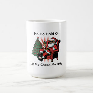 Caneca De Café Papai Noel Swag