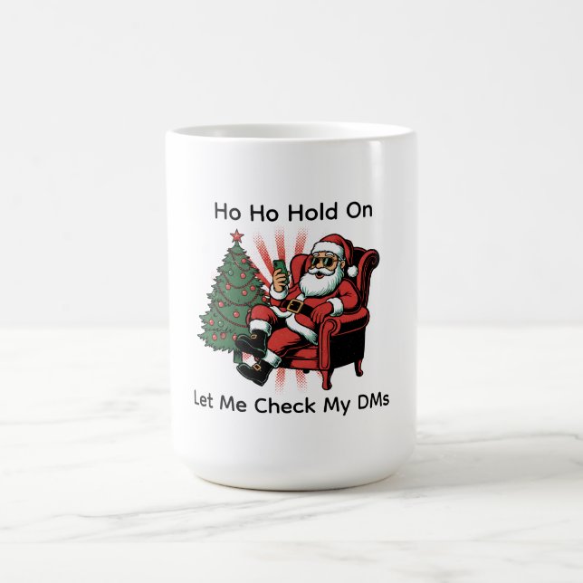 Caneca De Café Papai Noel Swag (Centro)
