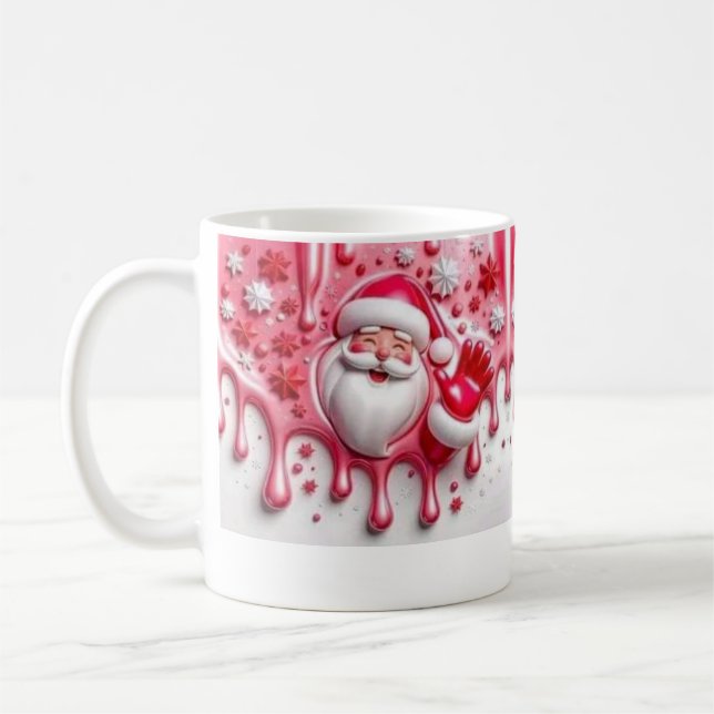 Caneca De Café Papai noel Sweet Surpresa (Esquerda)