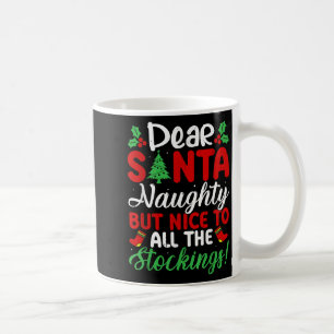 Caneca De Café Papai Noel Travesso Mas Simpático Para Todas As Me