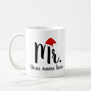 Caneca De Café Papai Noel Vermelho