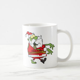 Caneca De Café Papai Noel Zumbi