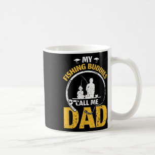 Caneca De Café Papai Pai Dia dos Pais Meus Amigos de Pesca Me Cha