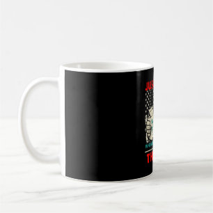 Caneca De Café Papai Pé Grande com o leite engraçado dia dos pais