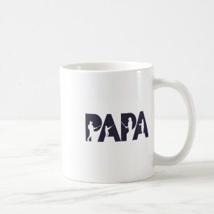 Caneca De Café Papai Pescador Pai Divertido Pescador Pai Presente