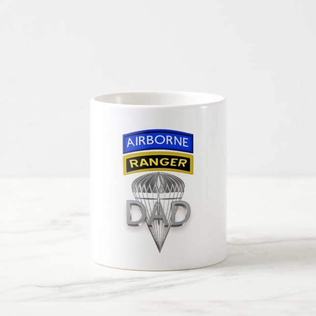 Caneca De Café Papai Ranger Aerotransportado (Centro)
