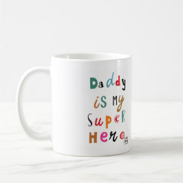 Caneca De Café Papai Super Herói