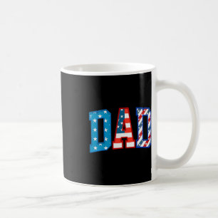 Caneca De Café Papai Usa Bandeira Americana Liberdade Patriótico