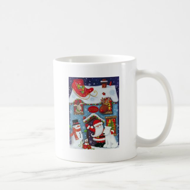 Caneca De Café Papais noeis (Direita)