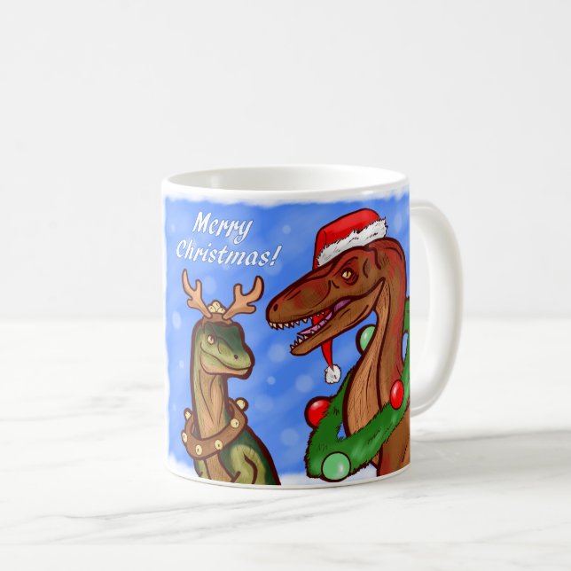 Caneca De Café Papais noeis (Frente Esquerda)