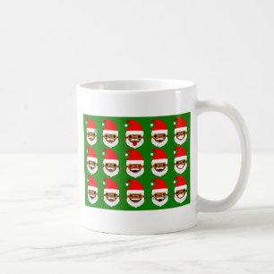 Caneca De Café papais noeis africanos emoji emoticons