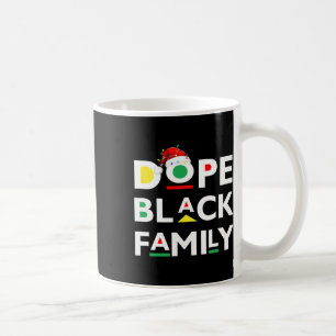 Caneca De Café Papais noeis Afro-Negra Afro-Famílias Corresponden