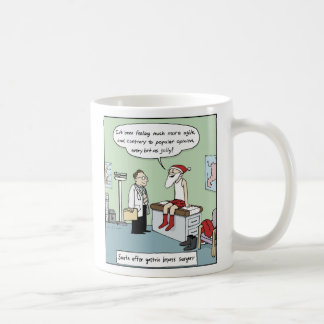 Caneca De Café Papais noeis Após Cirurgia Gástrica De Ignoração |