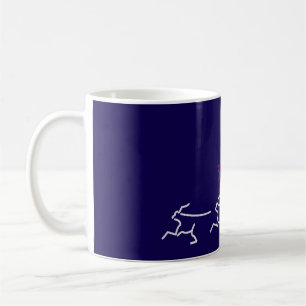 Caneca De Café Papais noeis Bebê: Festivo e Feriado Feliz"