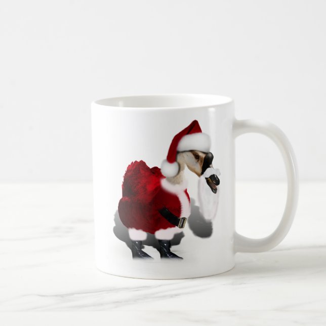 Caneca De Café Papais noeis bobos Ganham - Um Natal Baseado Na We (Direita)