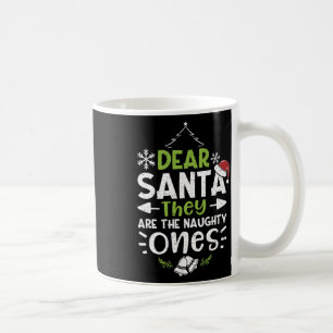 Caneca De Café Papais noeis Caros Ou Malvados São Os Malvados -