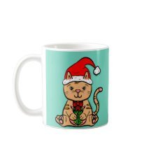 Papais noeis Cat Mug
