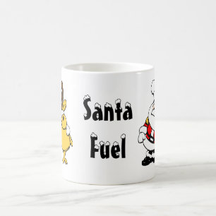 Caneca De Café Papais noeis Combustível