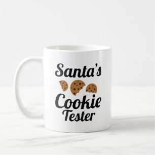 Caneca De Café Papais noeis Cookie Tester