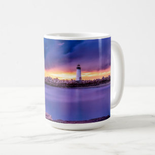 Caneca De Café Papais noeis Cruz, Farol da Califórnia