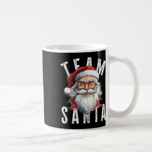 Caneca De Café Papais noeis da equipe Natal Engraçado Natal Papai